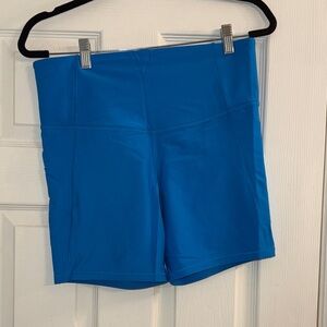 All in Motion Blue Women's Bike Shorts - Size L